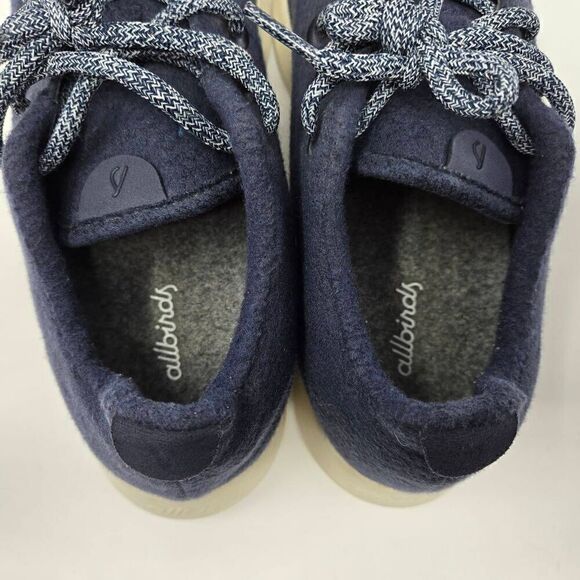 ALLBIRDS WR WOOL RUNNER BLUE MERINO WOOL CASUAL RUNNING SHOES MENS SIZE 10 - Picture 4 of 8